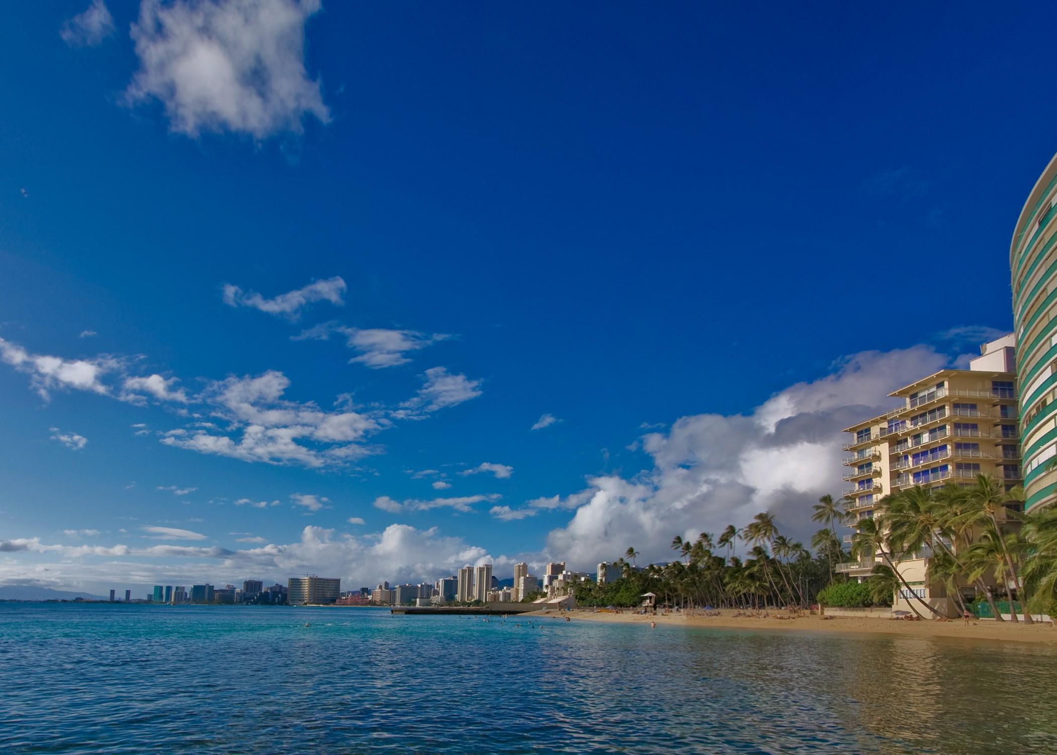 Kaimana Beach Hotel Honolulu Exterior foto